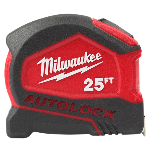 Fita métrica compacta de bloqueio automático Milwawkee 25 pés Fita métrica compacta de bloqueio automático Milwawkee 25 pés